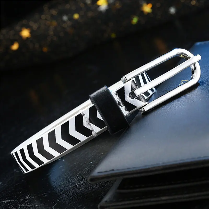Mens Ladies Elastic Webbing Belts Leather Trim Canvas Stretch Braided belt for unisex fashion accessories 40FE127