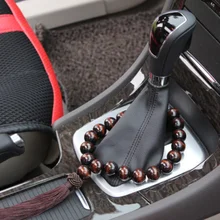 Подвеска в виде автомобильного зеркала, подвеска для автомобиля из бусин палисандра, Будды, браслет, подвеска заднего вида, украшение интерьера, бусы Будды для мужчин