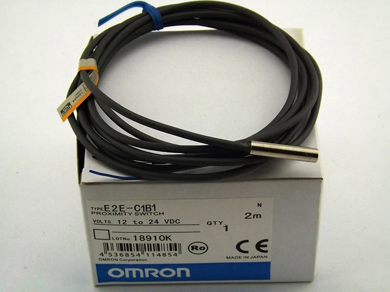 

2PCS E2E-C1B1 Omron Proximity Switch Sensor New High Quality