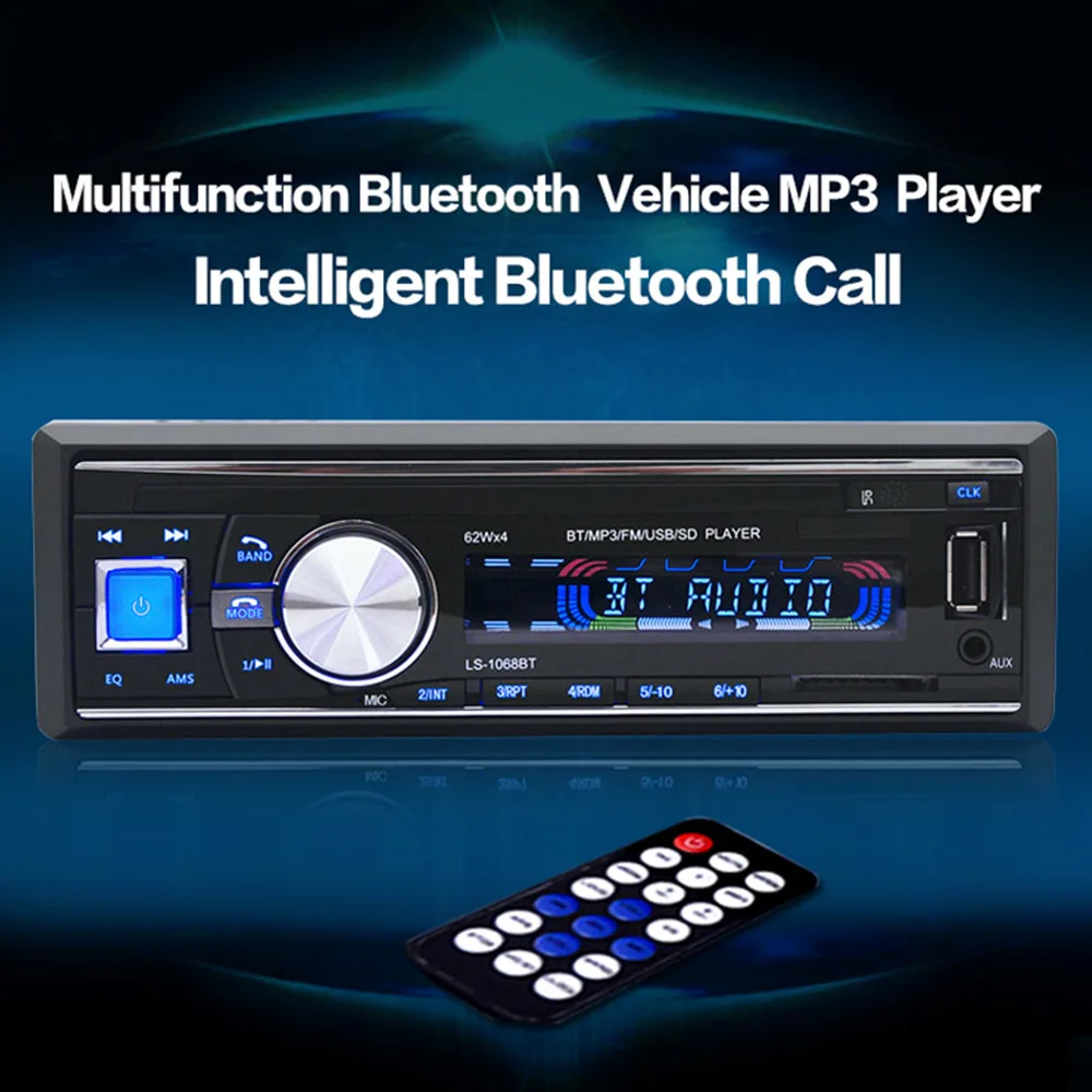 Car Audio Stereo Bluetooth Car Player MP3 Player In Dash Car FM Radio