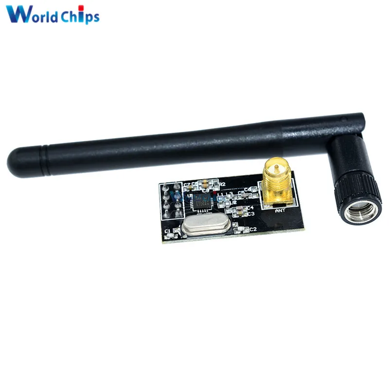 

2.4G NRF24L01+PA+LNA SMA Antenna Wireless Transceiver 1100-Meter Distance Microcontroller Module For Arduino