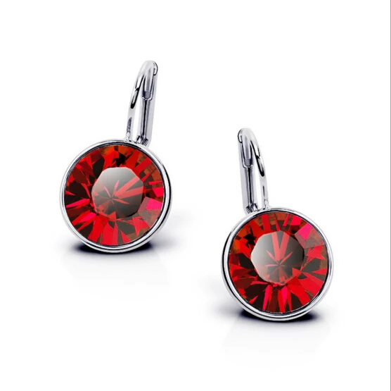 Женские серьги подвески с кристаллами 6 цветов|crystal dangle earrings|dangle earringsfashion earrings |