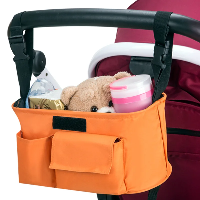 Multifunctional Baby Hanging Basket Stroller Organizer for Mum Hanging