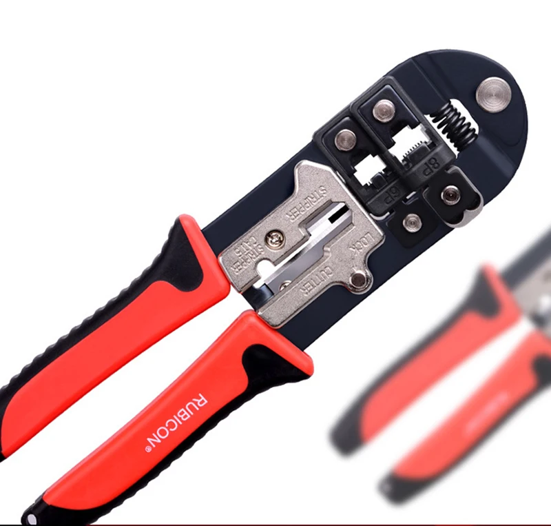 

Network Cable Tool RJ-45 /RJ-11 8P/6P Crimper For CCTV IP Camera and Telephone RKY-338