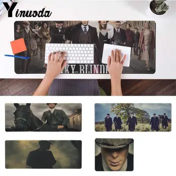 

Yinuoda New Arrivals Peaky Blinders Natural Rubber Gaming mousepad Desk Mat Size for 250*290 300*900 400*900mm