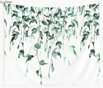 

Ivy On The Wall Wall Tapestry Cover Beach Towel Throw Blanket Picnic Yoga Mat Home Decoration