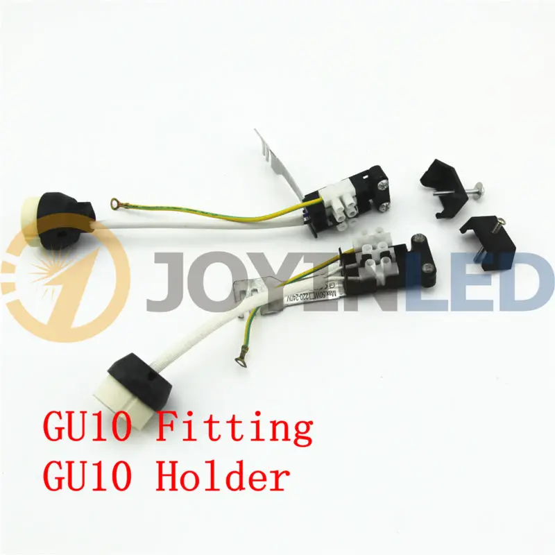 10 шт. керамические держатели для светодиодных ламп GU10 GU5.3 MR16|lamp holder|ceramic lamp holdermr16