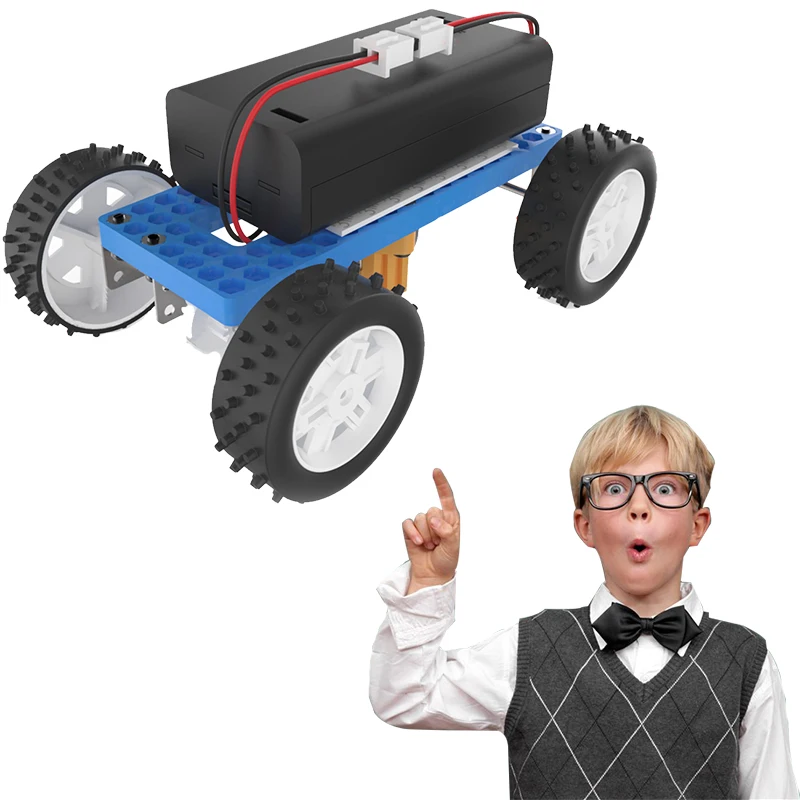 STEM  Kids Toy School Science Toy DIY ATV  Children Educational Science Toys Kit Learning Education Toys for Children B