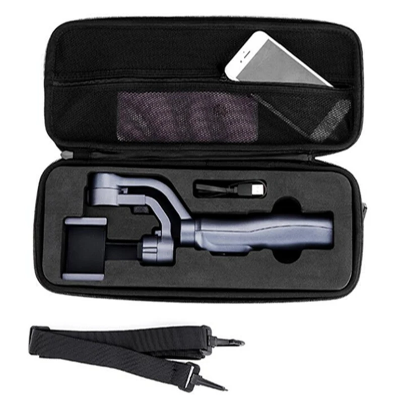 Распродажа! Zhiyun гладкой Q Портативный EVA чехол 3 оси ручной Smartphon Gimbal сумка Батарея