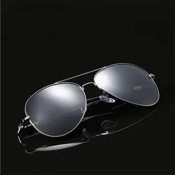 Горячее предложение из металла Винтаж солнцезащитные очки Для мужчин поляризационные классический ретро Серый Солнцезащитные очки для
