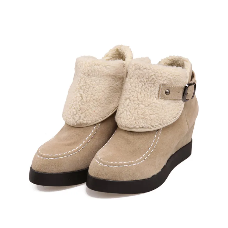 

Botas Mujer Promotion Medium(b,m) Winter Boots 2017 New Arrival Women Ankle Boots Autumn Winter Snow Warm Big Size 34-43 T952