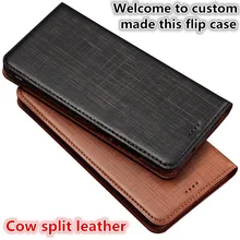 

JC11 Genuine Leather Flip Case With Card Holder For LG V40 ThinQ(6.4') Phone Case For LG V40 ThinQ Phone Bag Free Shipping