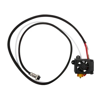 

Air Connections for CR-10 3D Printer 1pc Extruder Kits wth 0.4mm Output Nozzle Double Fans Fan Cover 3D Printer Accessories