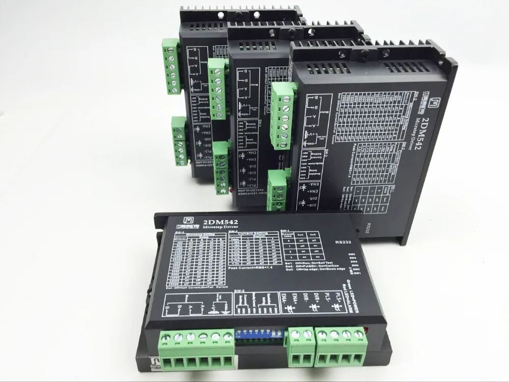 ЧПУ mach3 usb 4 осевой комплект 2DM542 Драйвер Замена M542 2M542 + USB плата контроллера