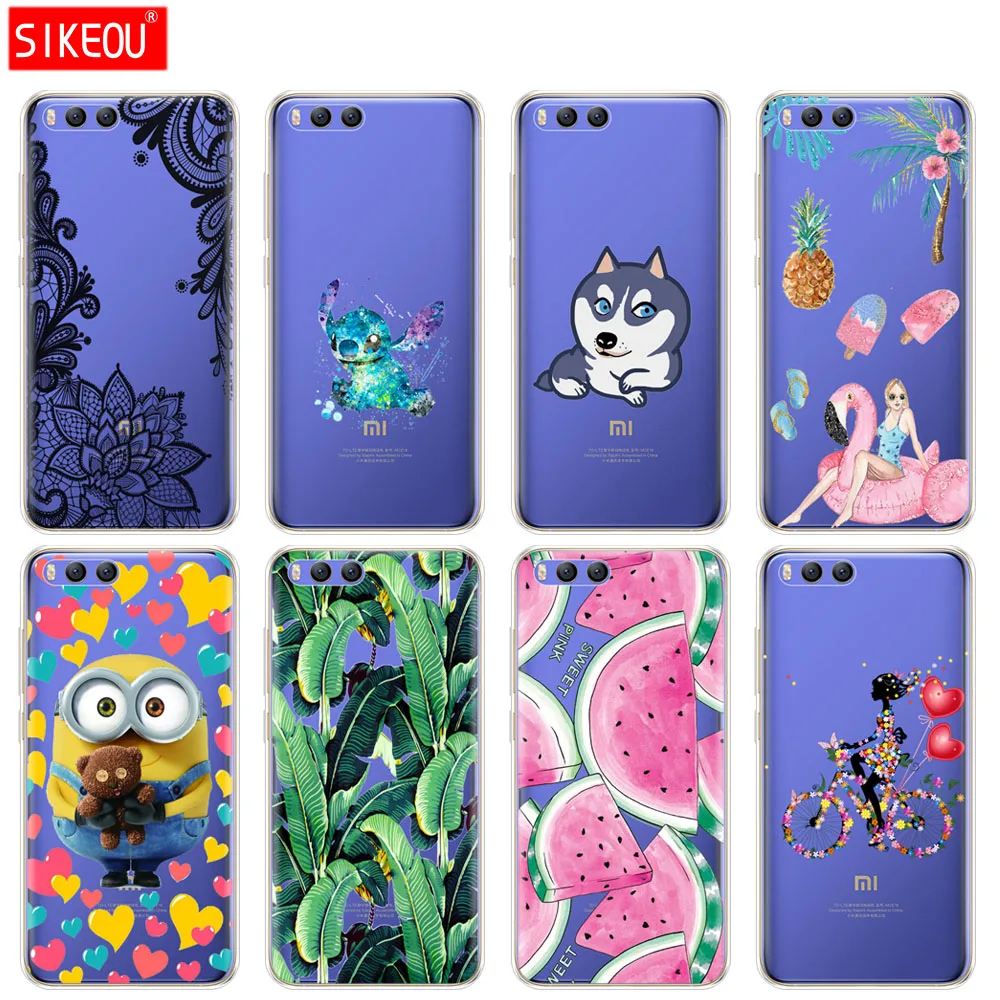 Мягкий чехол для Xiaomi Mi Note 3 силиконовый из ТПУ Для husky funny cute fashion |