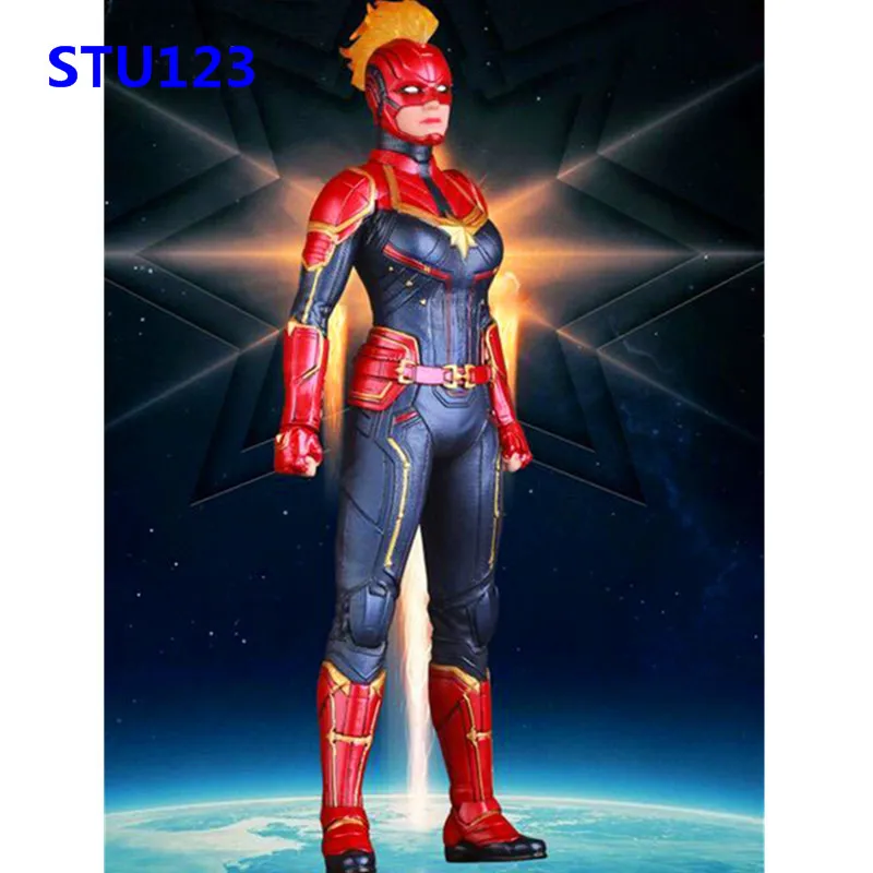 

12''Avengers: Infinity War - Part II Super hero Captain Marvel/Carol Danvers Superwoman Action Figure Model Toys Boxed 30cm N806