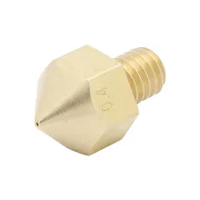 Horizon Elephant 5pcs 3D printer accessories MK8 Extruder Brass Nozzle Print Head M6 with 0.2/0.3mm 3mm filament