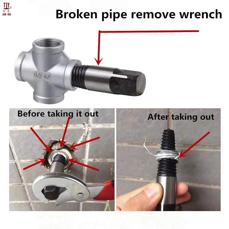 Купить 1 комплект разбитая труба экстрактор для ремонта водопроводной ...