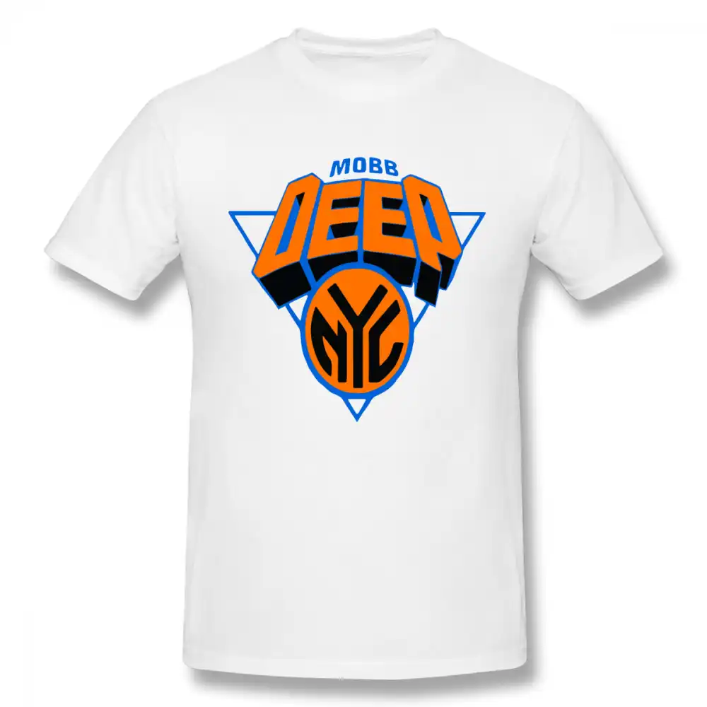 Mobb глубокий NYC Рэппер футболка для мужчин плюс размер 4XL 6XL группа Camiseta|Мужские