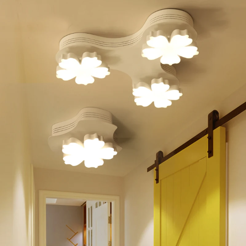 

Postmodern minimalist corridor light Nordic creative porch lights led ceiling light bedroom corridors personality plum LED light
