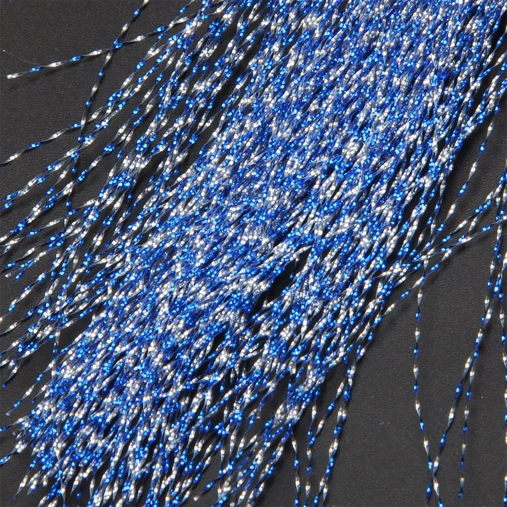 31 сумки мушек Материал с украшением в виде кристаллов Flash голографическая приманка для рыбалки завязывание изготовление 31 Цвета 150 шт./пакет