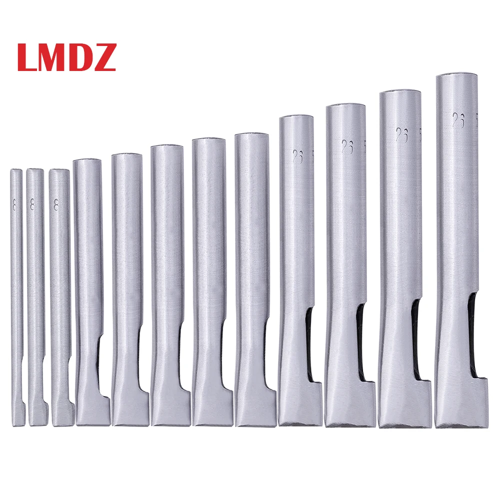 

LMDZ Oval Shape Leather Craft Hole Punch Set Punch Belt Watch Band for Leather Working Oblong Shape Punch
