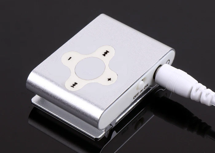 2 Гб MP3-плеер флэш внутренний зажим металлический мини Спорт Музыка MP3 в комплекте наушники/USB кабель дешевая цена портативный MP3 медиаплееры - Цвет: 332WH