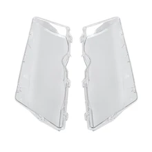 Для BMW E46 98-01 автомобильный головной светильник, стеклянная крышка, прозрачная 4 дверная Автомобильная левая правая фара, головной светильник, крышка для объектива