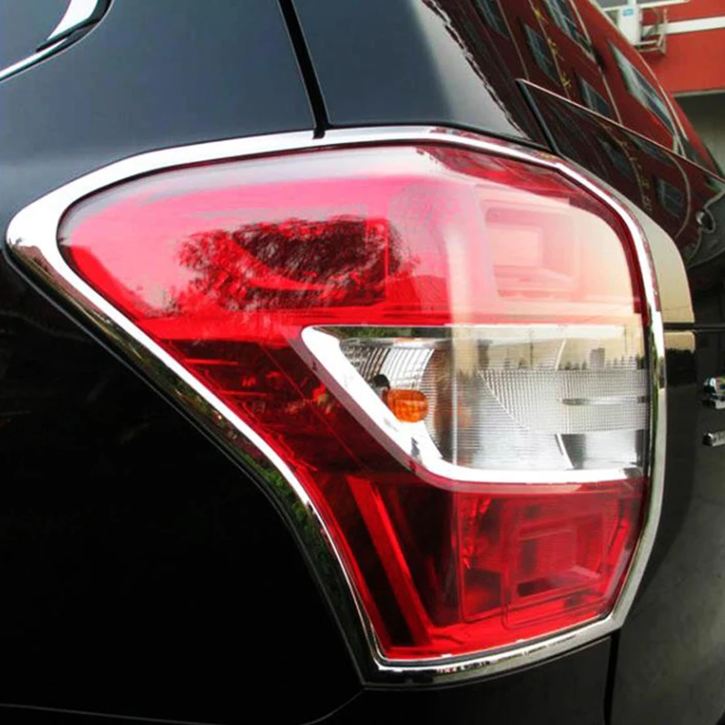 For Subaru Forester 2014 2017 ABS Rear Light Lamp Cover Trim Tail Light