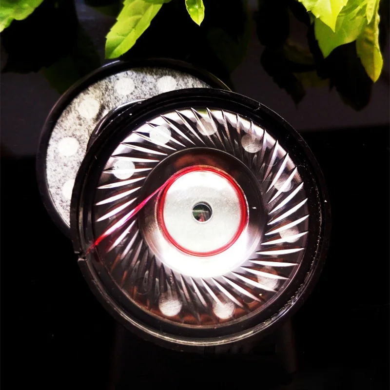 1 пара 50mm 32ohm CCA тяжелый бас Наушники Hi Fi динамик Громкоговоритель DIY