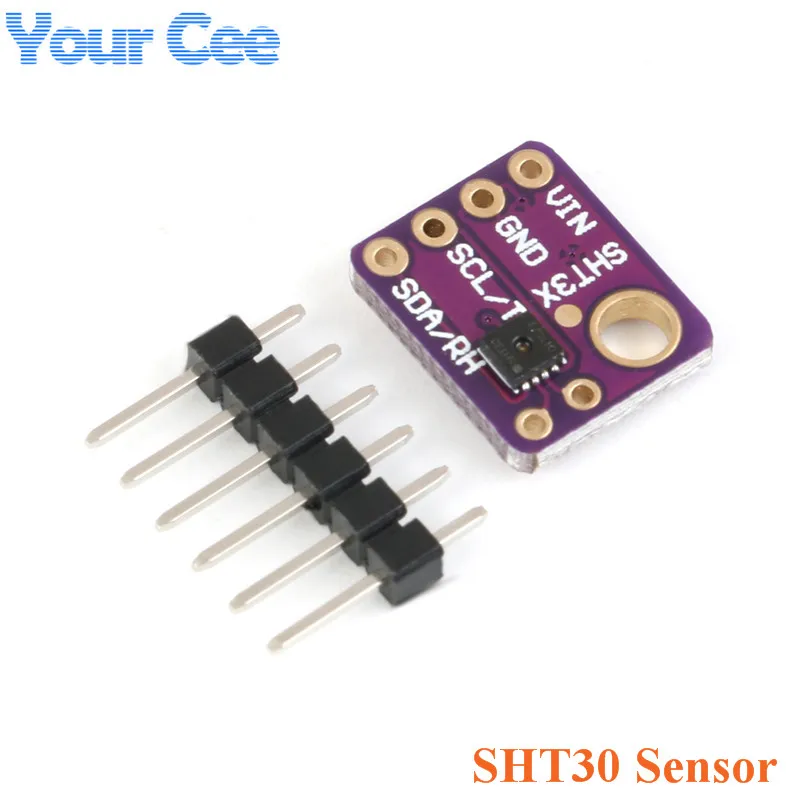 SHT30 цифровой выходной датчик температуры и влажности модуль IIC IEC интерфейс 3,3 V GY-SHT30-D для Arduino
