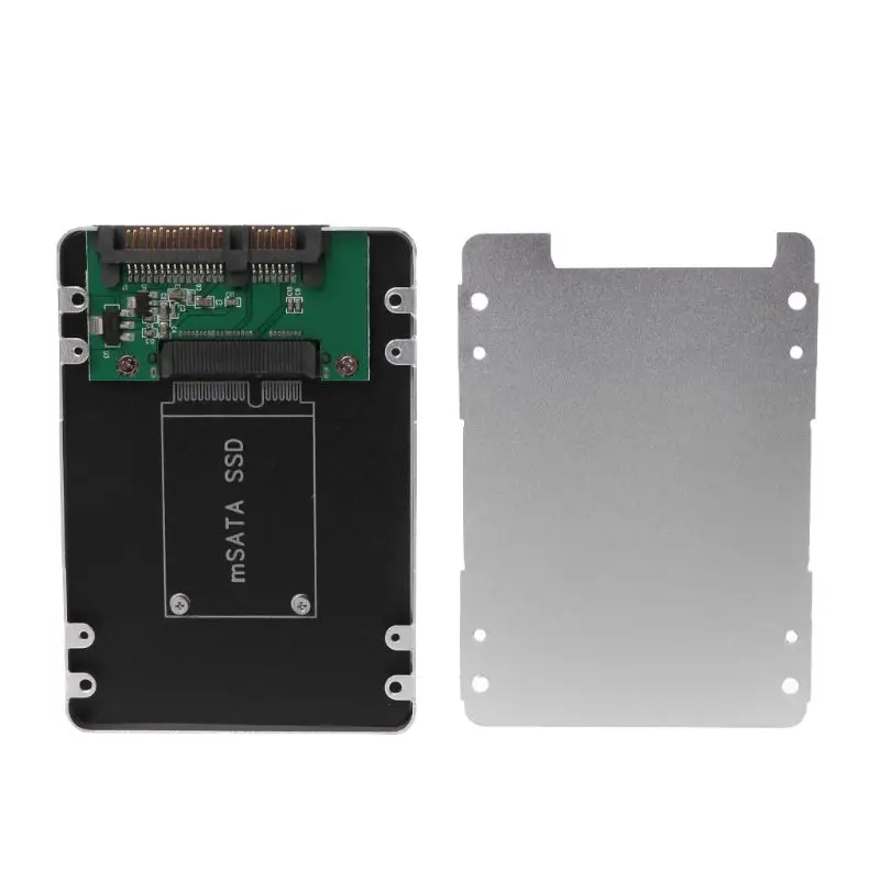 

Mini SATA USB 2.0 to SATA SSD Adapter External HDD Enclosure Hard Disk Caddy Case 7mm Laptop Desktop