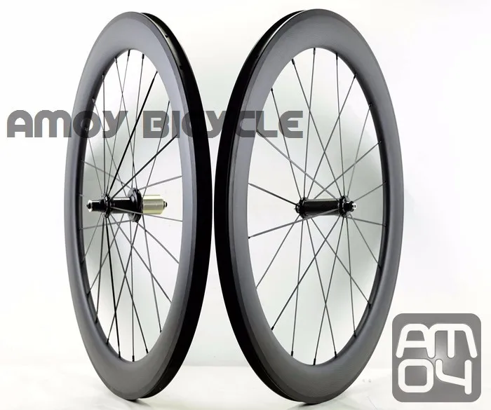 Cheap Free shipping China factory price lightweight wheel Tubular carbon 60mm 700c road racing wheelset for promotion 8