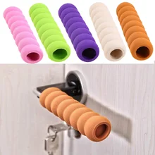 4 шт./компл., чехлы для дверных ручек, чехлы, спиральные Детские Чехлы для детей, защита для детей, защитная дверная ручка для защиты от столкновений