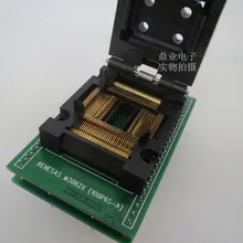 NO.TA012-B006/PQFP100/QFP100 burn-в гнездо золотое покрытие тестовая плата для интегральных схем сиденье Тесты гнездо Тесты скамья