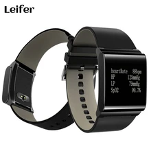 X9-Plus кожаный ремешок Smart Браслет SmartBand крови Давление монитор браслет измеритель пульса часы podemeter для iphone OPPO