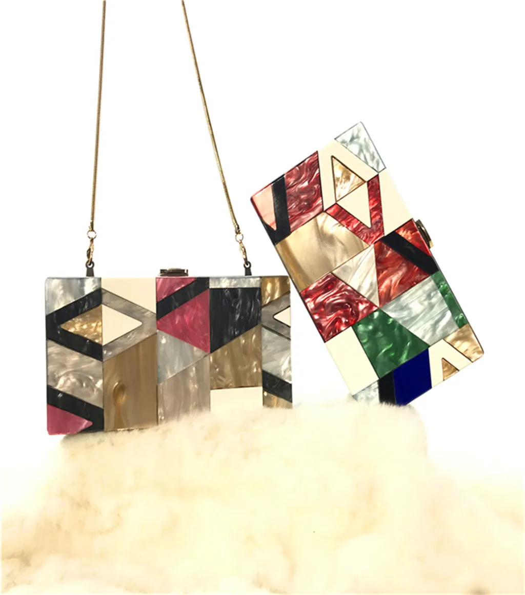 MOLAVE сумки геометрические женские сумки модные вечерние сумки геометрические строчки цвета handabag новые акриловые коробки вечерние посылка 9503