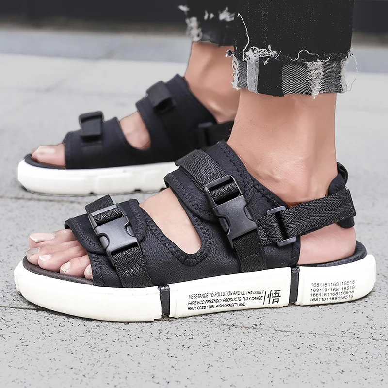 

Hot Sale Couple Flats Casual Sandals Summer Men Rome Fashion Beach Flip Flops Sandals Walking Women Soft Slippers Plus Size36-45