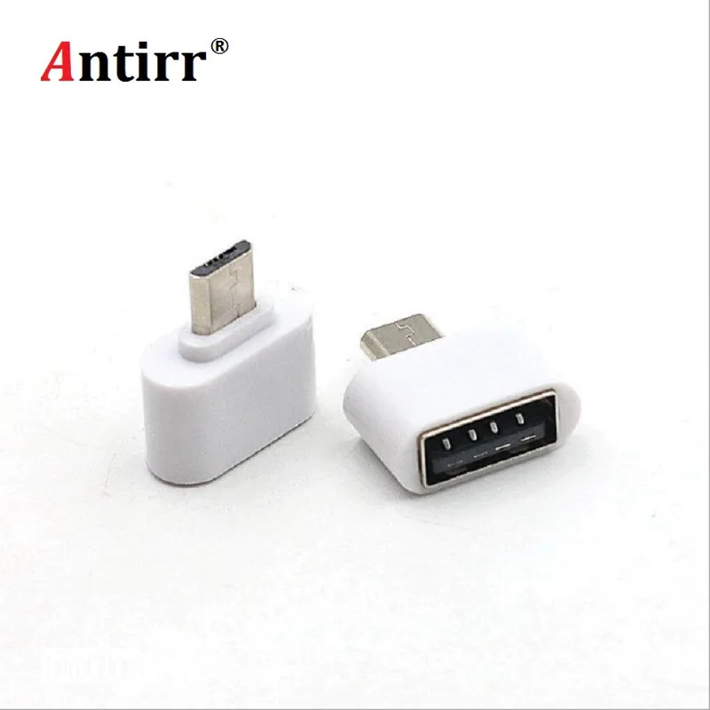 Мини микро USB OTG конвертер Antirr для камеры планшета MP3 адаптер Samsung Galaxy S3 S4 Sony LG Micro