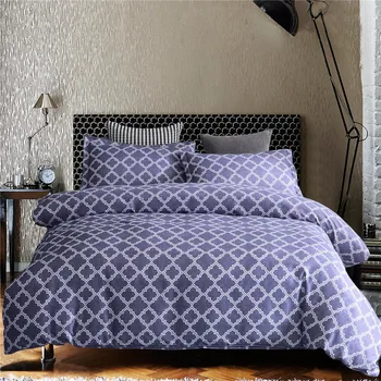 

Home Textile European Style Bed Cover Geometric Bedding Set Pillowcase Duvet Cover Comfortable Bed Linen Set for King Bed