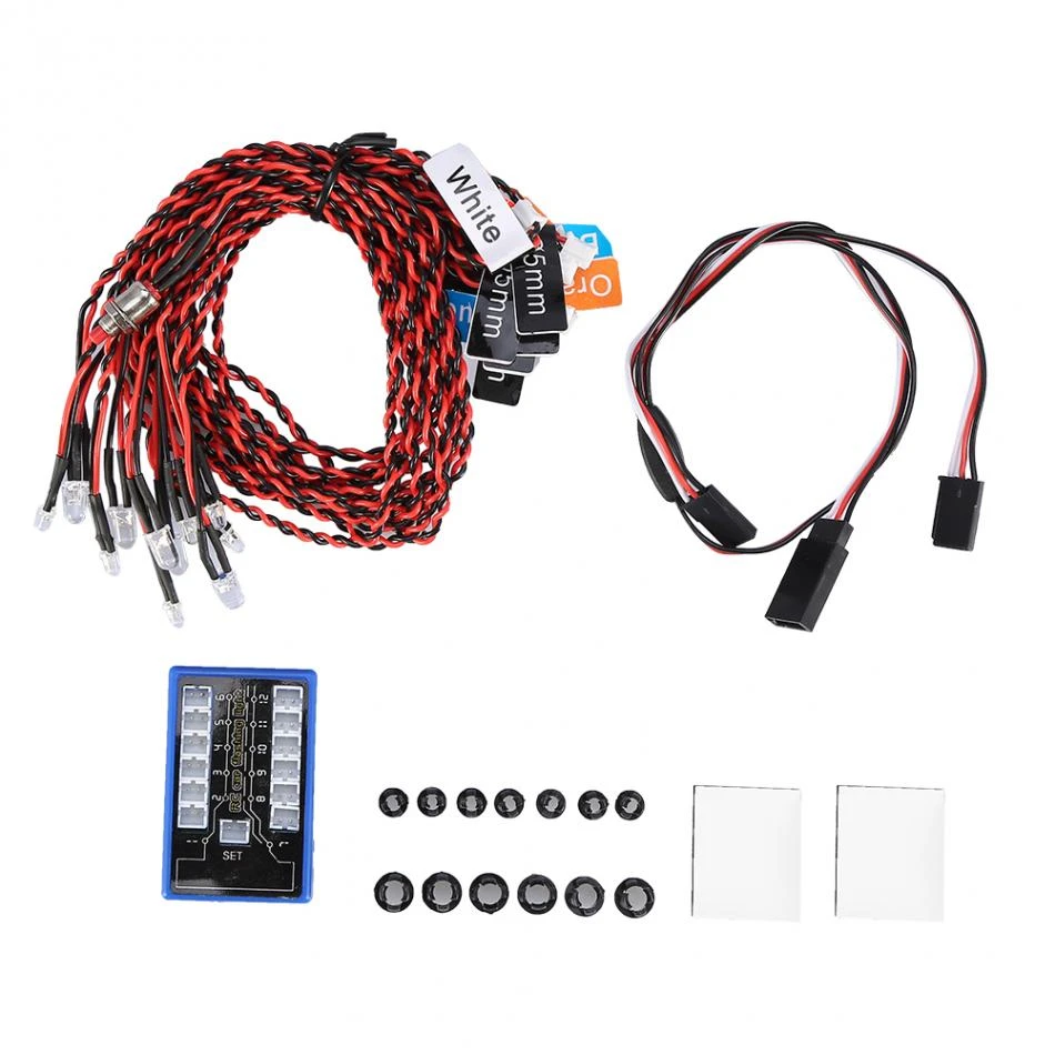 rc car led light system