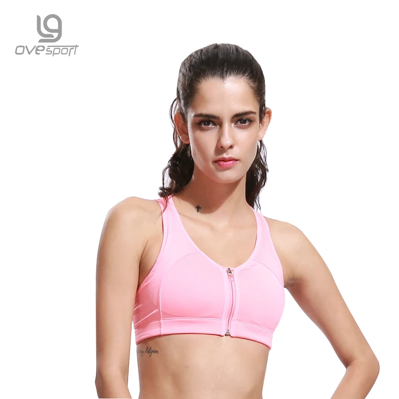 New High Elastic Women's Fitness Bra Compression Workout Tank Top