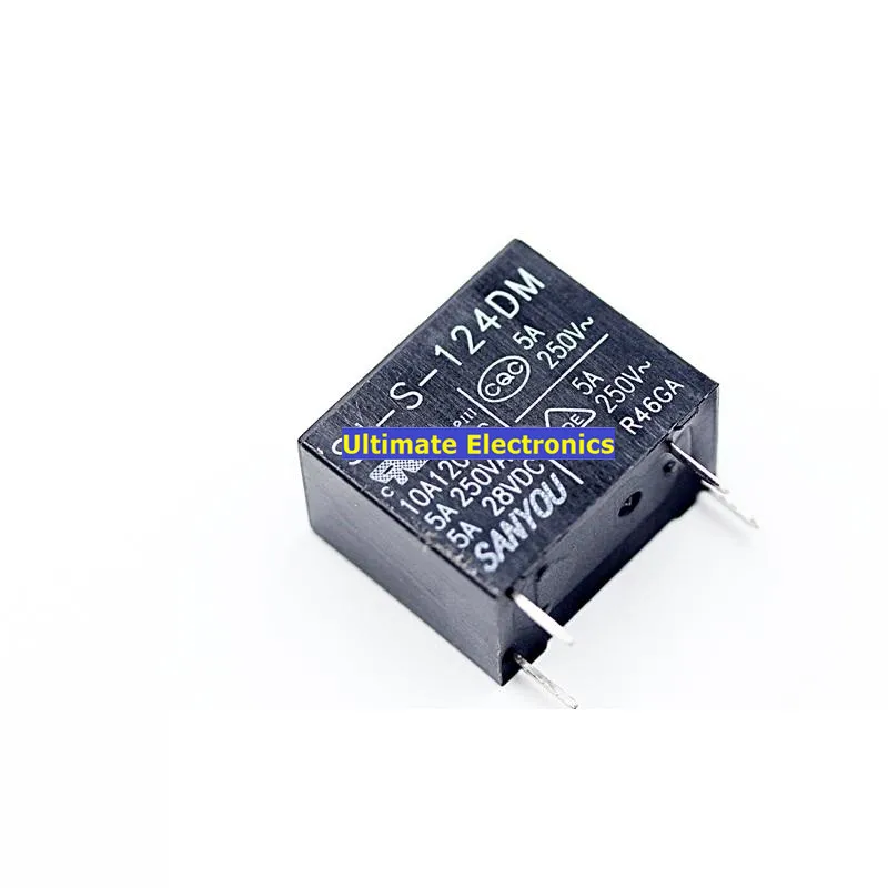 10 шт. DM | Реле Φ 4 фута a нормально открытый 5A 24VDC|Интегральные схемы|