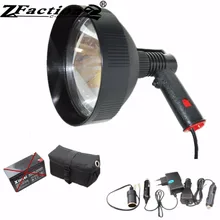 12В 100 Вт галогенный аварийный светильник 1000ЛМ 175 мм точечный и пучковый Регулируемый охотничий ручной Точечный светильник с 12 В гнездовой вилкой