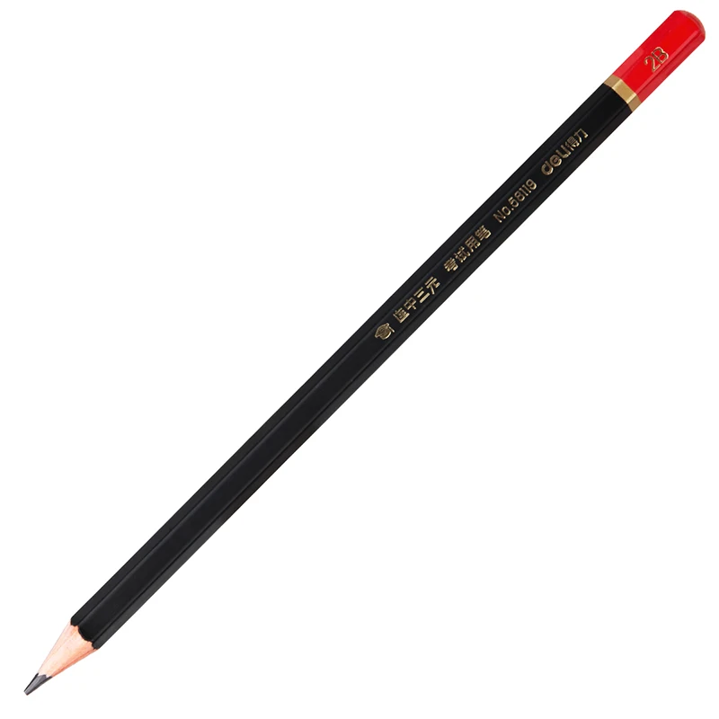 DELI Examination Pencils Answer Card 2B Pencil специальный деревянный карандаш для учеников