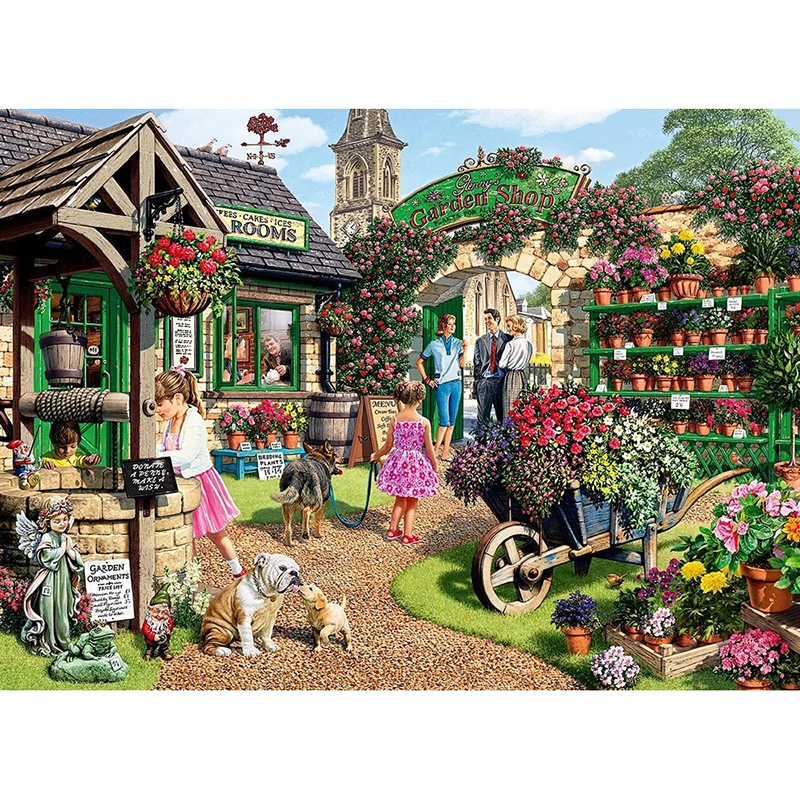 

5D Diamond Painting Cross Stitch Scenic Full Square Daimond Embroidery Landscape Rhinestones Diamond Mosaic Garden Home Decor