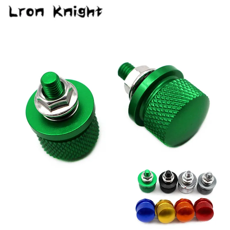 

For Kawasaki Z1000 Z900 Z800 Z750 Z650 Z300 Motorcycle Universal 6mm CNC Front Rear Fender Eliminator License Plate Bolts Screw