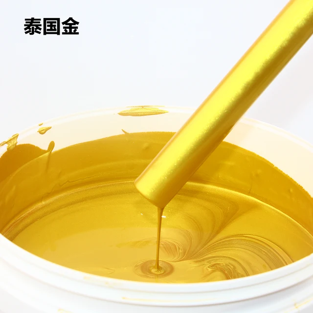 Free shipping 1pcs Bright Gold paint Metal lacquer, wood paint
