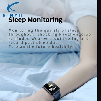 

Sleep quality monitoring blood pressure Monitoring smart band waterproof activity sports Bracelet 15 days long standby pk miband
