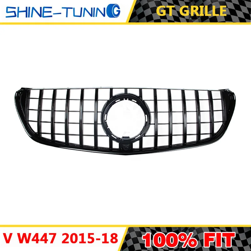 Для V Class Grill W447 V Class GT R решетка для V250 AMG Line гоночная пластиковая решетка Спортивная Роскошная решетка V220d-18